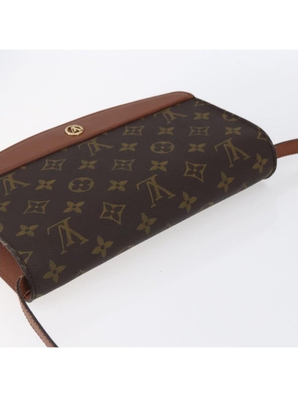 Authentic LOUIS VUITTON Monogram Bordeaux 24 Shoulder Bag M51798 LV - Picture 13 of 16